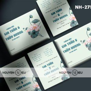 Thiệp cưới Hiếu Nguyễn thiết kế
